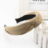 Solid Soft Knotted Flamingo - Hairband