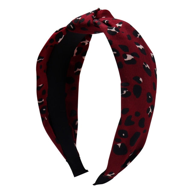Solid Soft Knotted Flamingo - Hairband