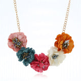 Star Jewelry Cloth Flower Choker - Women's Accessories