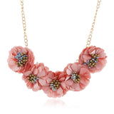 Star Jewelry Cloth Flower Choker - Women's Accessories