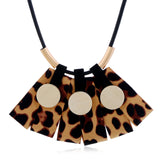 Star Jewelry Leopard Geometric Choker - Women's Accessories