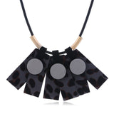 Star Jewelry Leopard Geometric Choker - Women's Accessories